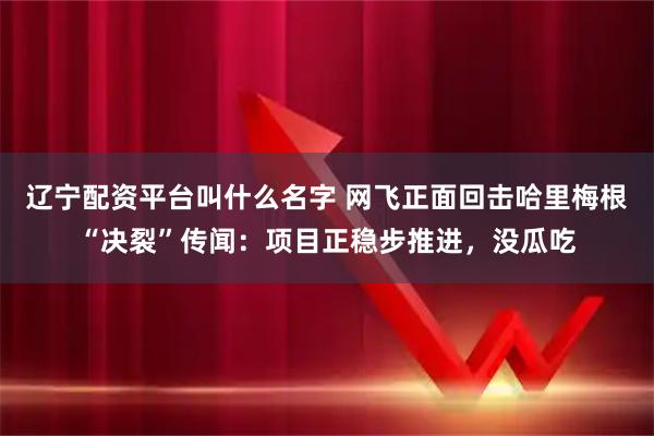 辽宁配资平台叫什么名字 网飞正面回击哈里梅根“决裂”传闻：项目正稳步推进，没瓜吃